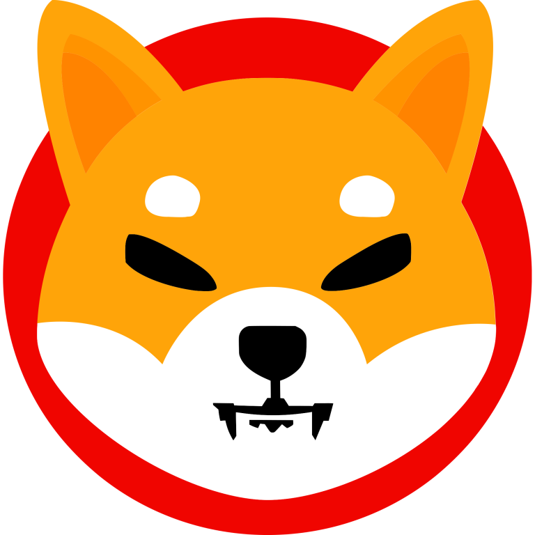 shiba inu shib logo 768x768